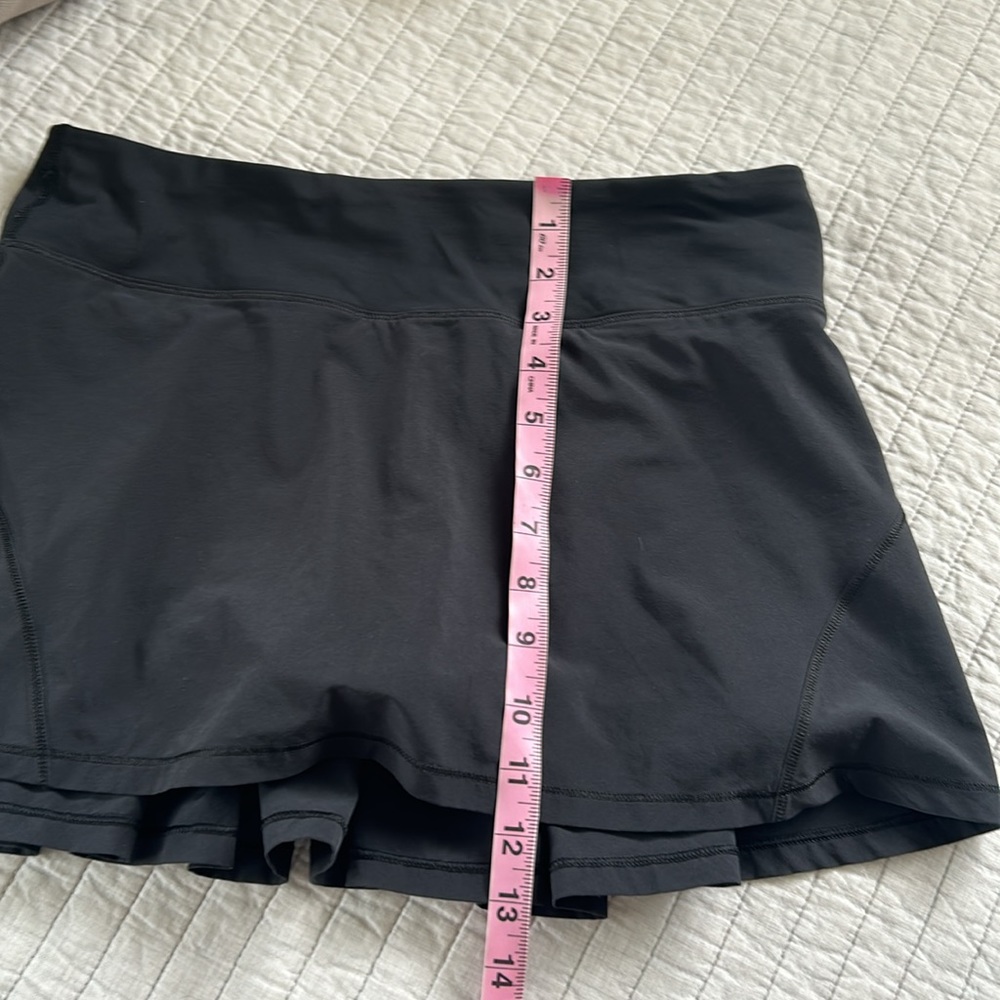 Vtg rare Lululemon Circuit Breaker pleated Skort II black size 6 women’s - Picture 11 of 15